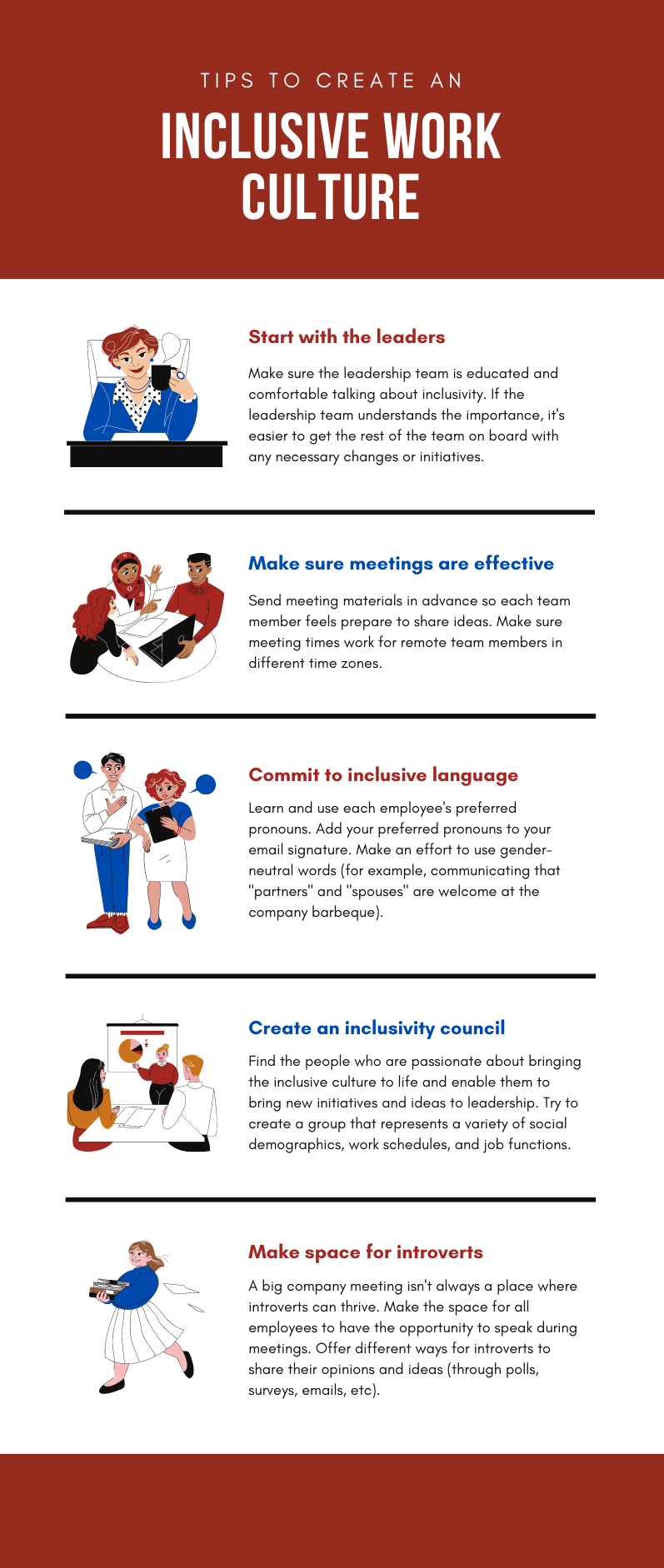 Tips To Create An Inclusive Work Culture